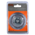 SZCZOTKA DOCZOŁOWA Z TRZPIENIEM 63MM ZN