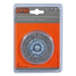 SZCZOTKA TARCZOWA Z TRZPIENIEM 63MM ZN