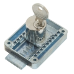 ZAMEK MEBLOWY NIKIEL ZMB-3