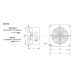 WENTYLATOR VENTO 26 1F