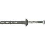 KOŁEK SZYBKI MONTAŻ Z ŁBEM GRZYBKOWYM NYLON 6*40MM