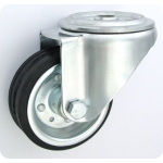 KOŁO METAL-GUMA 80MM OBUDOWA Z OTWOREM 8