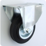 KOŁO METAL-GUMA 125MM OBUDOWA STAŁA 23