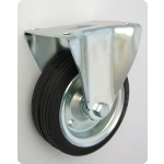 KOŁO METAL-GUMA 160MM OBUDOWA STAŁA WZMOCNIONE 43N