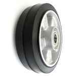 KOŁO ALUMINIUM-GUMA 160MM BEZ OBUDOWY A40G