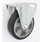KOŁO ALUMINIUM-GUMA 160MM OBUDOWA STAŁA A43G
