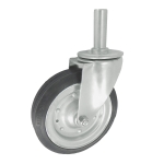KOŁO METAL-GUMA 200MM OBUDOWA Z TRZPIENIEM 64