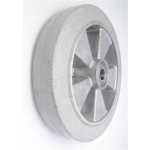 KOŁO ALUMINIUM-GUMA 250MM BEZ OBUDOWY, SZARE A90GS