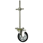 ZESTAW DO RUSZTOWAŃ Z REGULACJĄ 160MM + HAMULEC Z45NH/26