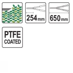 NOŻYCE DO ŻYWOPŁOTU 625MM