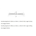 WYCIOR KOMINOWY DRUT STALOWY 250MM