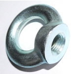 NAKRĘTKA Z UCHEM OCYNKOWANA DIN 582 36*4 MM