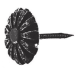 PINEZKI TAPICERSKIE Z ŁBEM OZDOBNYM 12MM 085380