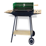 GRILL PROSTOKĄTNY RUSZT CHROMOWANY 29X48CM