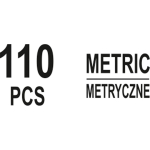 ZESTAW SMAROWNICZEK METRYCZNYCH 110SZT