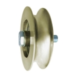 ROLKA METALOWA 89MM ŁOŻYSKOWANA, NA RURĘ 3/4'' RJR-89-32