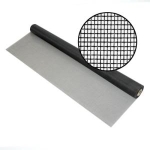 SIATKA TKANA CZARNA 100CM OCZKO 10MM DRUT 1.0MM