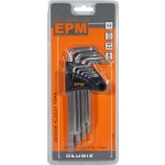 KOMPLET KLUCZY TORX TYP L T10-T50 9SZT. DŁUGIE