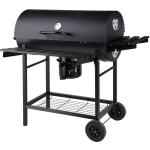 GRILL OGRODOWY Z POKRYWĄ, RUSZT 71CM.