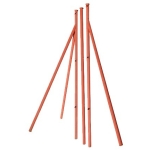 SŁUPEK OGRODZENIOWY RURA FI 40MM 2MM 2/1.25M KOŃCOWY