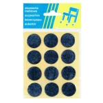 PODKŁADKA FILCOWA BLISTER BRĄZOWA FI 25MM - 12SZT