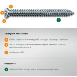 WKRĘT DO RAM 7.5*100MM T-STAR PUS SPAX