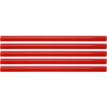 WKŁADY KLEJOWE 11,2X200MM 5SZT CZERWONE