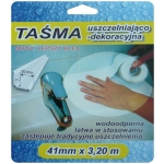 TAŚMA WYKOŃCZENIOWA 3,2M 41MM BIAŁA