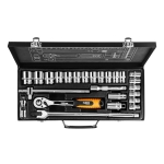 ZESTAW KLUCZY NASADOWYCH 1/2'' 25 SZTUK