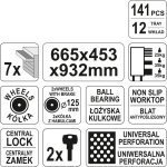 SZAFKA SERWISOWA Z NARZĘDZIAMI 141CZ