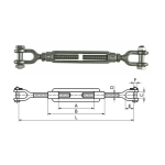 ŚRUBA RZYMSKA 25*152MM SZAKLA-SZAKLA OCYNKOWANA