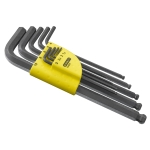 ZESTAW KLUCZY 6-KĄTNYCH DŁUGICH Z KOŃC. KULISTĄ 1.5-10MM