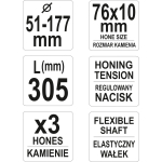 HONOWNICA DO CYLINDRÓW 51-177MM