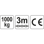 WCIĄGNIK ŁAŃCUCHOWY 1.0T