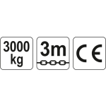 WCIĄGNIK ŁAŃCUCHOWY 3.0T