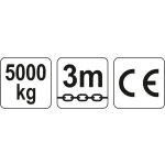 WCIĄGNIK ŁAŃCUCHOWY 5.0T