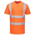 KOSZULKA T-SHIRT OSTRZEGAWCZA POMARAŃCZOWA RT23 ROZMIAR M