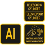 TELESKOPOWA POMPKA ALUMINIOWA