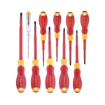 ZESTAW WKRĘTAKÓW VDE 10SZT 2PZ+5SL+TESTER