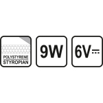 NÓŻ DO CIĘCIA STYROPIANU Z 3 KOŃCÓWKAMI WYMIENNYMI
