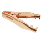ZŁĄCZE KROKODYL 400A CZERWONE DŁ. 150MM