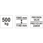 PODNOŚNIK SKRZYNI BIEGÓW 0.5T