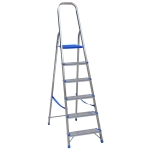 DRABINA ALUMINIOWA WOLNOSTOJĄCA 202CM 5 STOPNI + PODEST