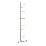 DRABINA ALUMINIOWA OPIERALNA+STABILIZATOR 308CM 11 SZCZEBLI