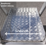 DRABINA/PODEST ROBOCZY PLS3 80/130CM 3 STOPNI