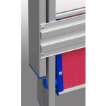 SCHODKI SKŁADANE 93CM 4 STOPNIE + PORĘCZ