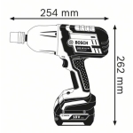 KLUCZ UDAROWY AKUMULATOROWY GDS 18 V-LI HT 2*5.0AH L-BOXX