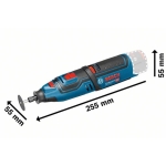 NARZĘDZIE WYSOKOOBROTOWE GRO 10.8 V-LI 0*AH