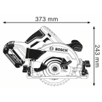 PILARKA TARCZOWA GKS 18 V-57G 0*AH