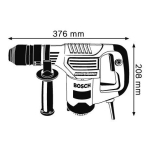 MŁOT UDAROWY KUJĄCY SDS+ GSH 3 E 650W/4.3J